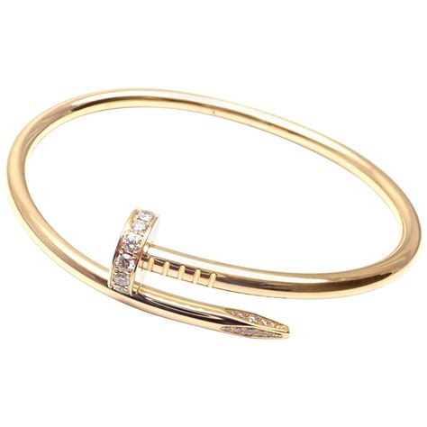 cartier nail bracelet sizes|cartier bracelet un clou price.